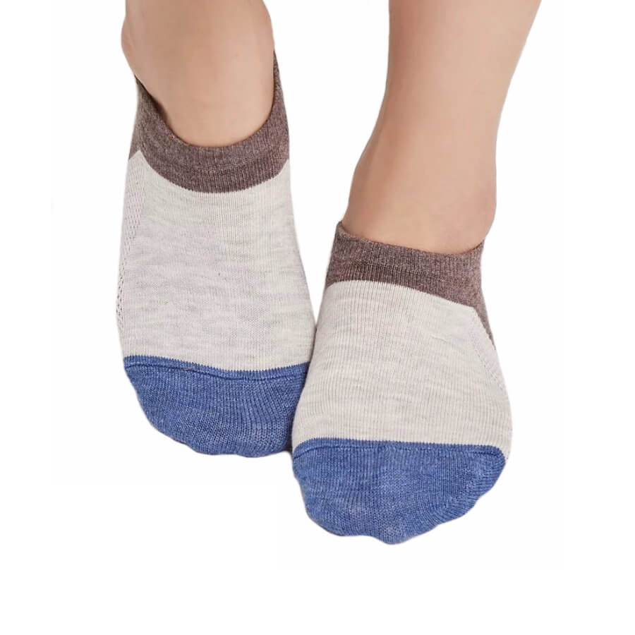 Anti-Odor & Bacterial No Show Casual Colorful Socks-M