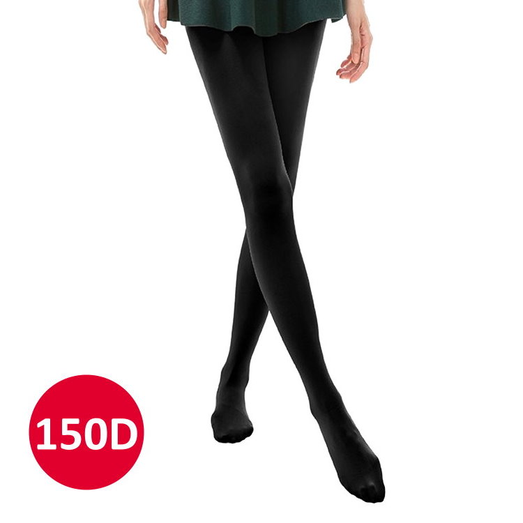 Thermal Microfiber Opaque Tights, 150D