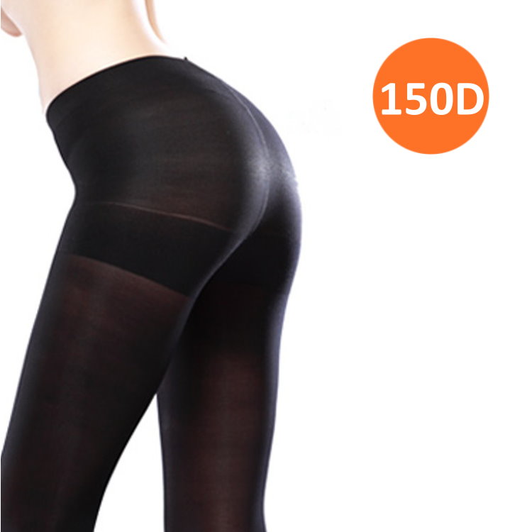 Microfiber Slim Hip Up Tights, 150D