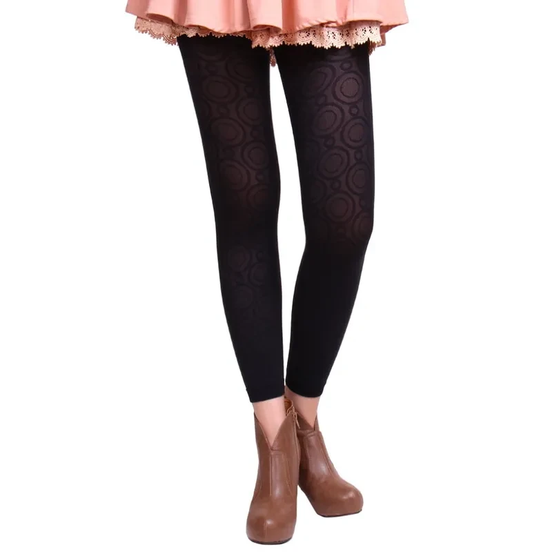 Modische Leggings – Kreismuster