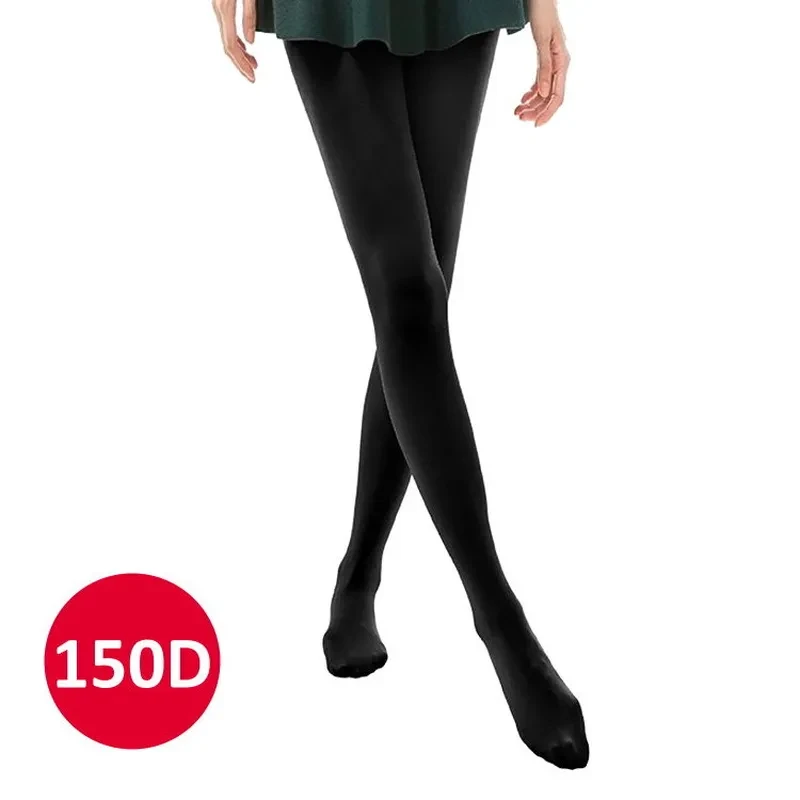 Blickdichte Thermo-Mikrofaserstrumpfhose, 150D