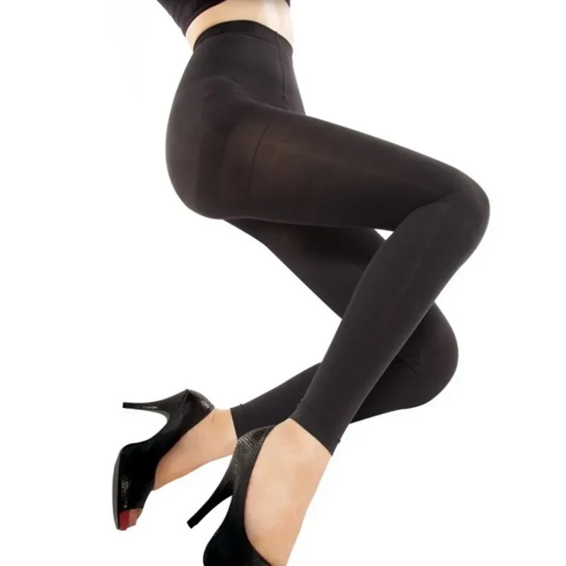 Legging moldeador de microfibra de talle alto con capsaicina, 120D